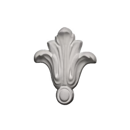 Applique murale décorative en polyuréthane (réf. ARK-APP007)