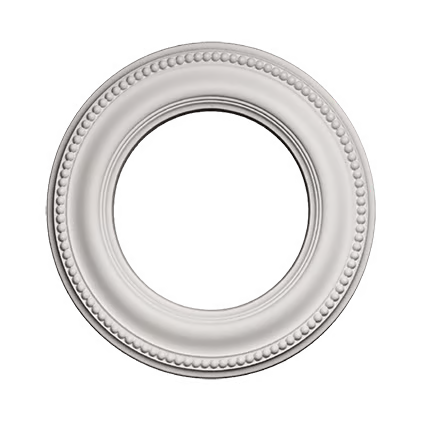 Rosace de plafond décorative en polyuréthane — Ø 330 mm (réf. ARK-ROS003)