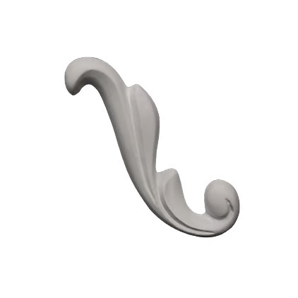 Applique murale décorative en polyuréthane (réf. ARK-APP002)