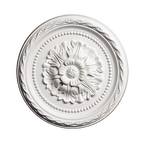 Rosace de plafond décorative en polyuréthane — Ø 293 mm (réf. ARK-ROS006)