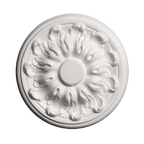 Rosace de plafond décorative en polyuréthane — Ø 193 mm (réf. ARK-ROS001)