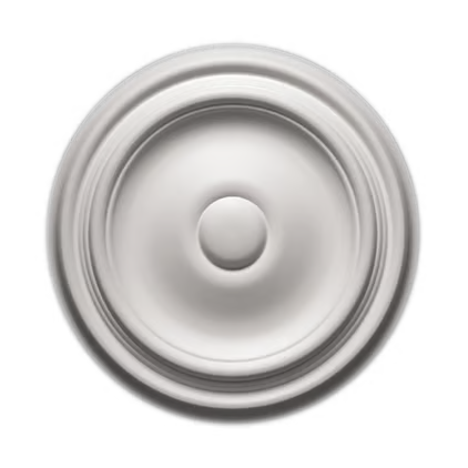Rosace de plafond décorative en polyuréthane — Ø 260 mm (réf. ARK-ROS004)
