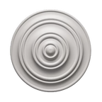 Rosace de plafond décorative en polyuréthane — Ø 340 mm (réf. ARK-ROS007)