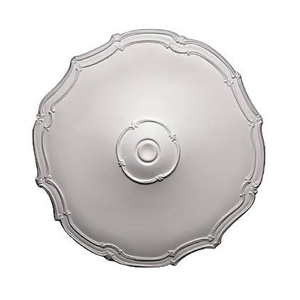 Rosace de plafond décorative en polyuréthane — Ø 480 mm (réf. ARK-ROS018)