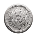 Rosace de plafond décorative en polyuréthane — Ø 525 mm (réf. ARK-ROS037)