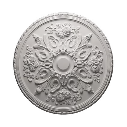 Rosace de plafond décorative en polyuréthane — Ø 820 mm (réf. ARK-ROS038)