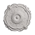 Rosace de plafond décorative en polyuréthane — Ø 383 mm (réf. ARK-ROS016)