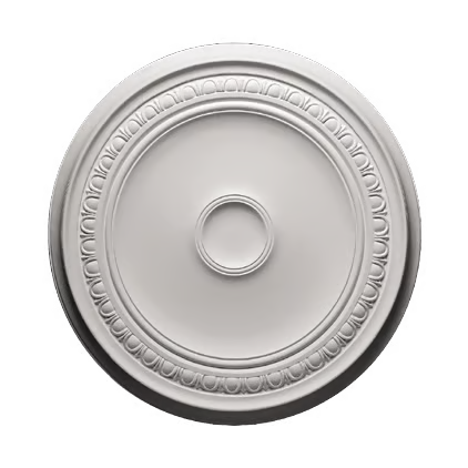 Rosace de plafond décorative en polyuréthane — Ø 600 mm (réf. ARK-ROS032)