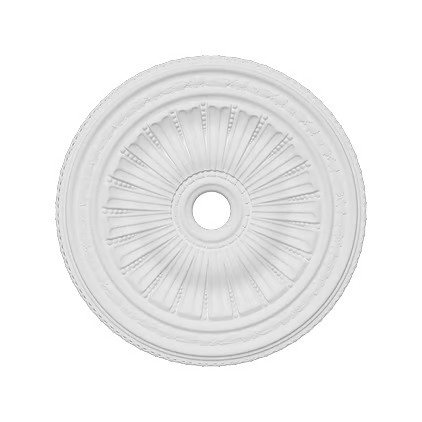Rosace de plafond décorative en polyuréthane — Ø 887 mm (réf. ARK-ROS039)