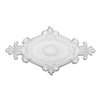 Rosace de plafond décorative en polyuréthane — Ø 585 mm (réf. ARK-ROS009)