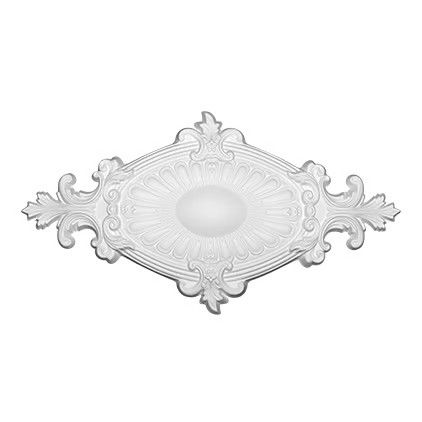 Rosace de plafond décorative en polyuréthane — Ø 585 mm (réf. ARK-ROS009)