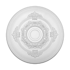 Rosace de plafond décorative en polyuréthane — Ø 346 mm (réf. ARK-ROS005)