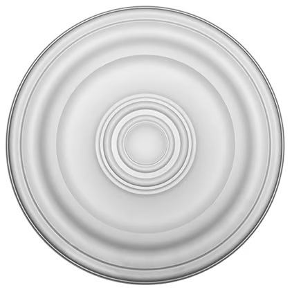 Rosace de plafond décorative en polyuréthane — Ø 404 mm (réf. ARK-ROS014)
