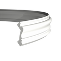 Corniche flexible en polyuréthane — 200 × 55 × 64 mm (réf. ARK-COR092)