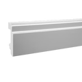 Plinthe décorative en polyuréthane — hauteur 110 mm (réf. ARK-PLI046)