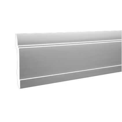 Plinthe décorative en polyuréthane — hauteur 150 mm (réf. ARK-PLI044)