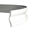 Corniche flexible en polyuréthane — 200 × 75 × 72 mm (réf. ARK-COR069)