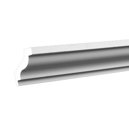 Corniche de plafond décorative en polymère — 200 × 50 × 50 mm (réf. ARK-COR028)