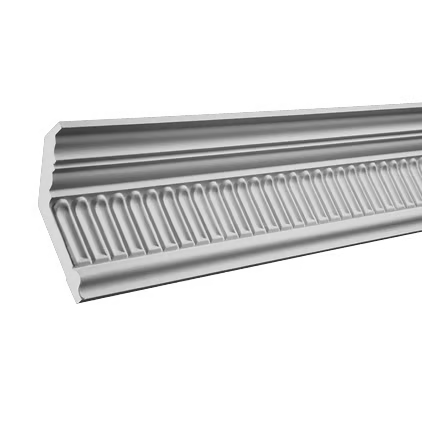 Corniche de plafond décorative en polyuréthane — 200 × 77 × 114 mm (réf. ARK-COR331)