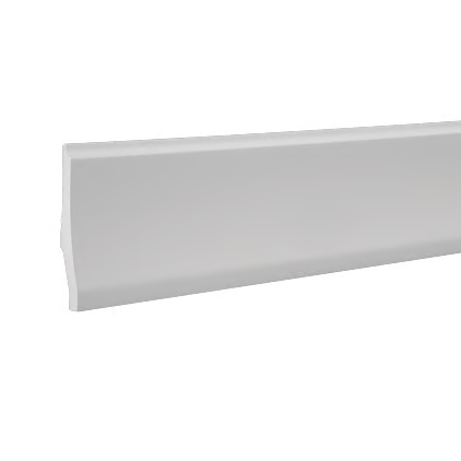 Plinthe décorative en polyuréthane — hauteur 120 mm (réf. ARK-PLI043)