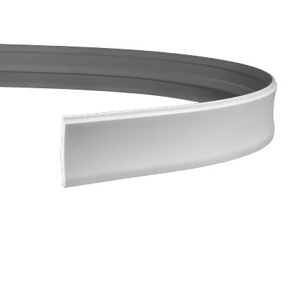 Plinthe décorative en polyuréthane flexible — hauteur 120 mm (réf. ARK-PLI055)