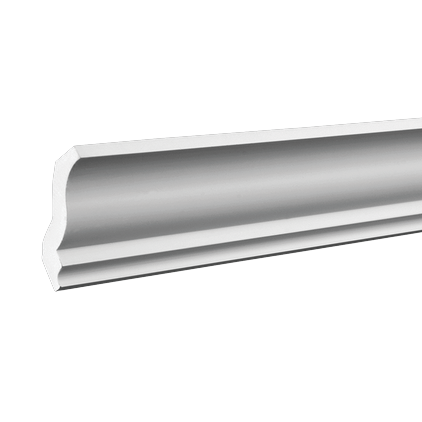 Corniche de plafond décorative en polymère — 200 × 63 × 60 mm (réf. ARK-COR029)