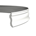 Corniche flexible en polyuréthane — 200 × 63 × 60 mm (réf. ARK-COR060)