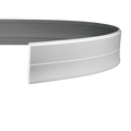 Plinthe décorative en polyuréthane flexible — hauteur 160 mm (réf. ARK-PLI059)