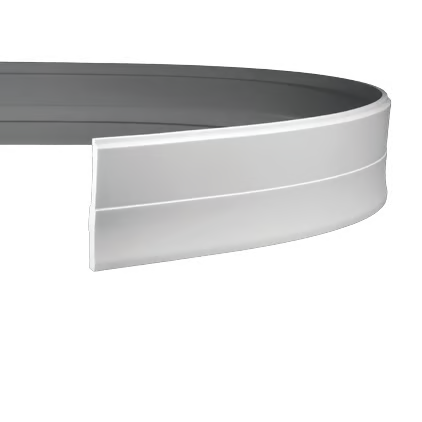 Plinthe décorative en polyuréthane flexible — hauteur 160 mm (réf. ARK-PLI059)