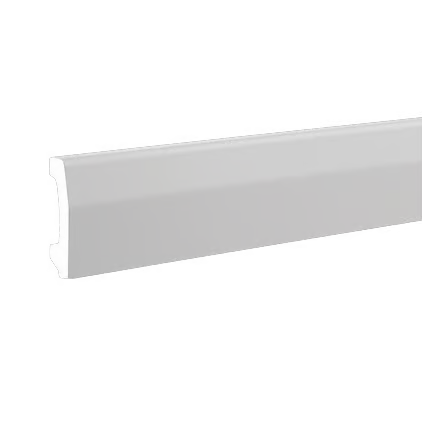 Plinthe décorative en polyuréthane — hauteur 70 mm (réf. ARK-PLI021)