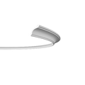Corniche flexible en polyuréthane — 200 × 90 × 72 mm (réf. ARK-COR078)