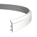 Plinthe décorative en polyuréthane flexible — hauteur 80 mm (réf. ARK-PLI051)