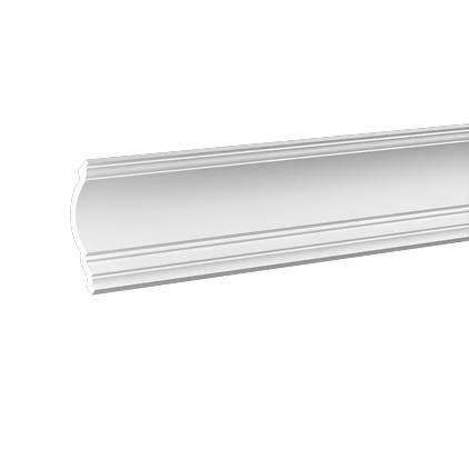 Corniche de plafond décorative en polymère — 200 × 114 × 120 mm (réf. ARK-COR033)