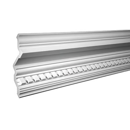Corniche de plafond décorative en polyuréthane — 200 × 192 × 162 mm (réf. ARK-COR358)