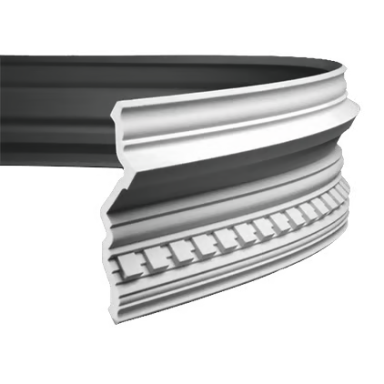 Corniche flexible en polyuréthane — 200 × 192 × 162 mm (réf. ARK-COR130)