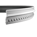 Corniche flexible en polyuréthane — 200 × 113 × 116 mm (réf. ARK-COR114)