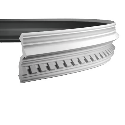 Corniche flexible en polyuréthane — 200 × 113 × 116 mm (réf. ARK-COR114)