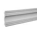Corniche de plafond décorative en polymère — 200 × 80 × 84 mm (réf. ARK-COR032)