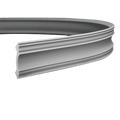 Corniche flexible en polyuréthane — 200 × 80 × 84 mm (réf. ARK-COR094)