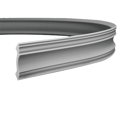 Corniche flexible en polyuréthane — 200 × 80 × 84 mm (réf. ARK-COR094)