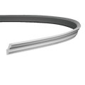 Corniche flexible en polyuréthane — 200 × 46 × 49 mm (réf. ARK-COR070)
