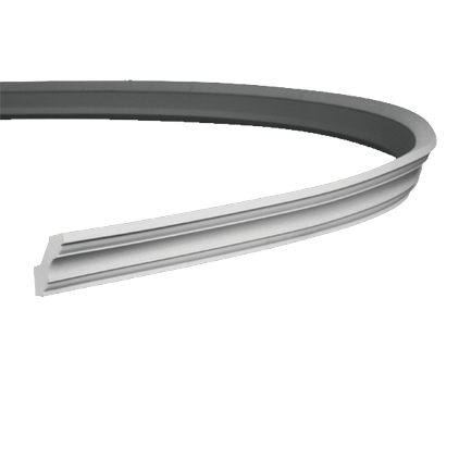 Corniche flexible en polyuréthane — 200 × 46 × 49 mm (réf. ARK-COR070)