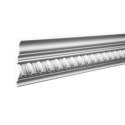 Corniche de plafond décorative en polyuréthane — 200 × 100 × 99 mm (réf. ARK-COR323)