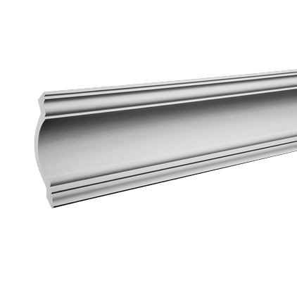 Corniche de plafond décorative en polyuréthane — 200 × 105 × 156 mm (réf. ARK-COR340)