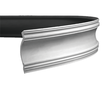 Corniche flexible en polyuréthane — 200 × 105 × 156 mm (réf. ARK-COR124)