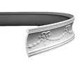 Corniche flexible en polyuréthane — 200 × 122 × 143 mm (réf. ARK-COR118)