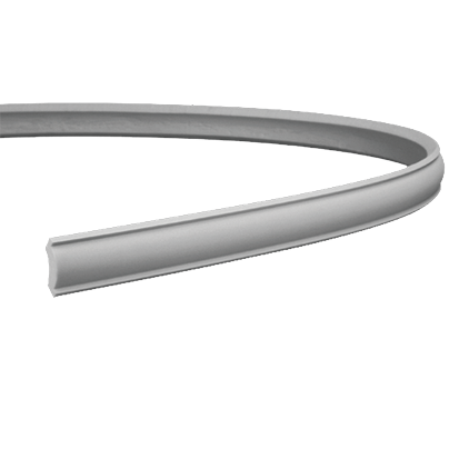 Corniche flexible en polyuréthane — 200 × 30 × 30 mm (réf. ARK-COR050)
