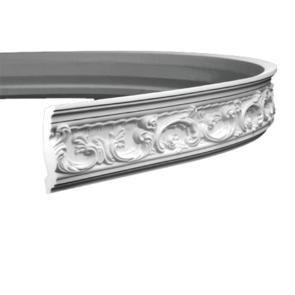 Corniche flexible en polyuréthane — 200 × 57 × 115 mm (réf. ARK-COR115)