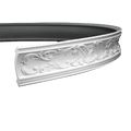 Corniche flexible en polyuréthane — 200 × 87 × 91 mm (réf. ARK-COR109)