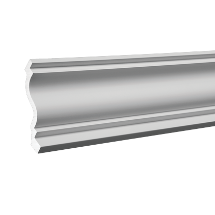 Corniche de plafond décorative en polyuréthane — 200 × 95 × 91 mm (réf. ARK-COR289)